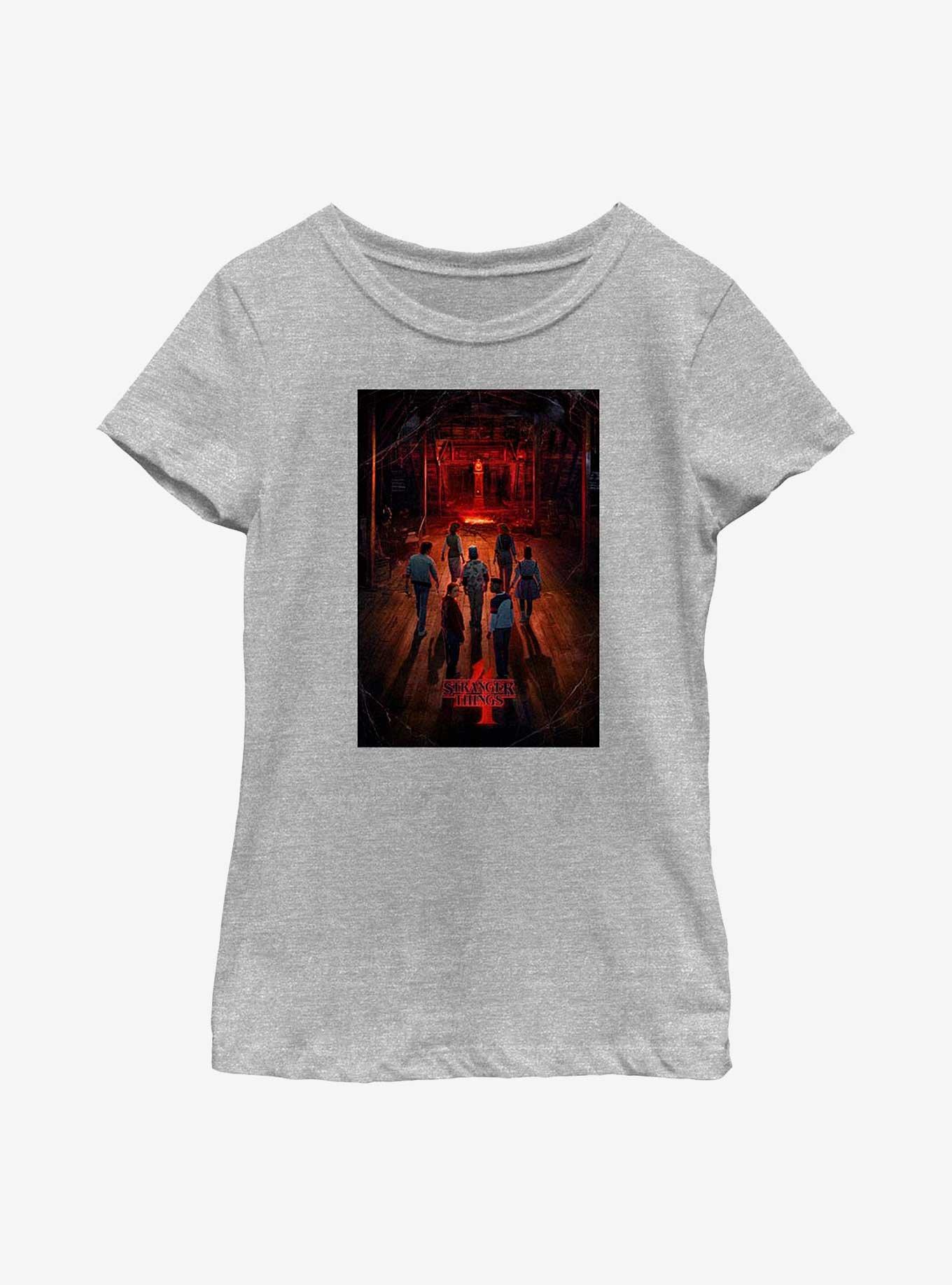 Stranger Things Creel Poster Youth Girls T-Shirt, , hi-res