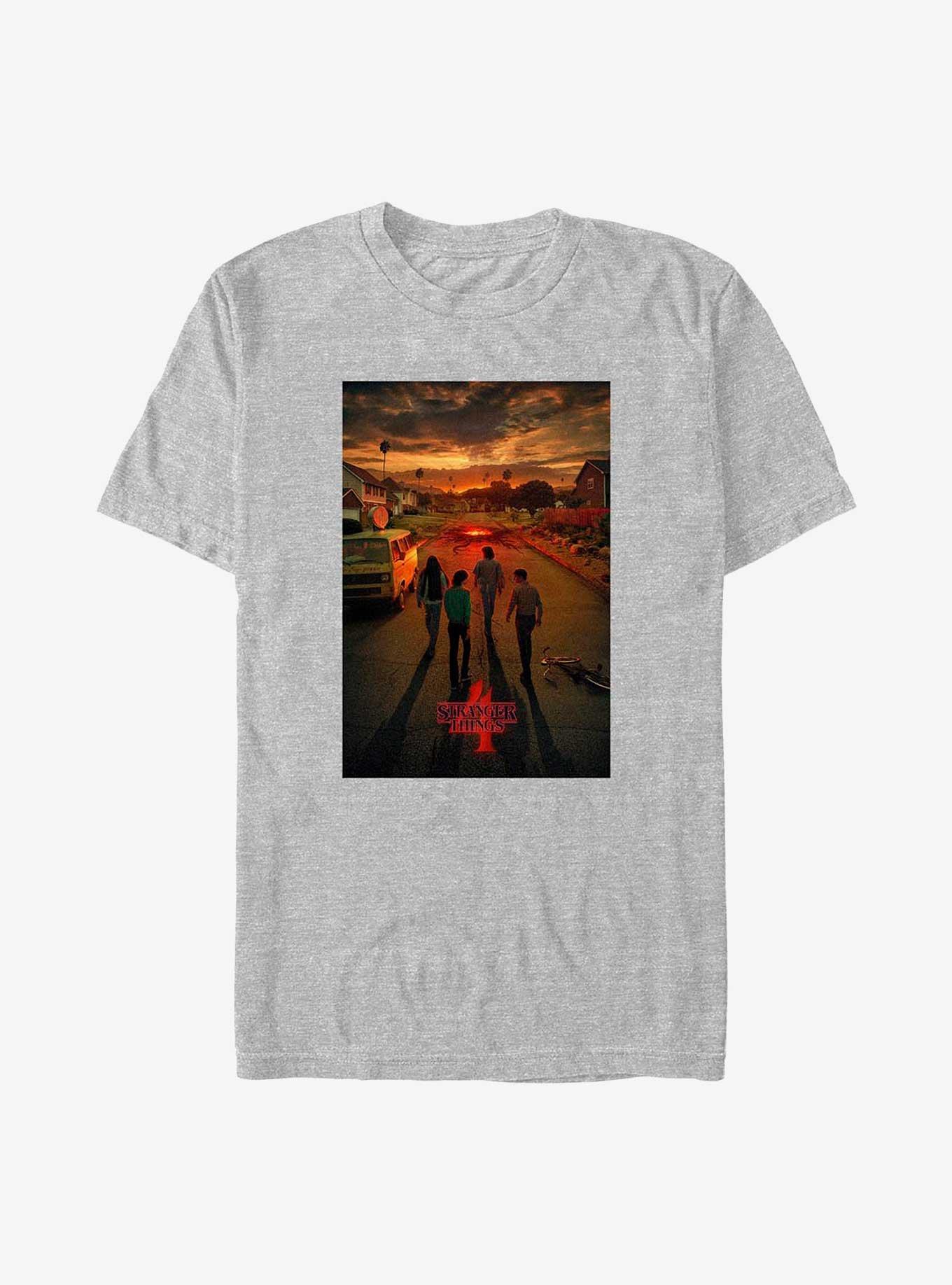Stranger Things California Poster T-Shirt, , hi-res