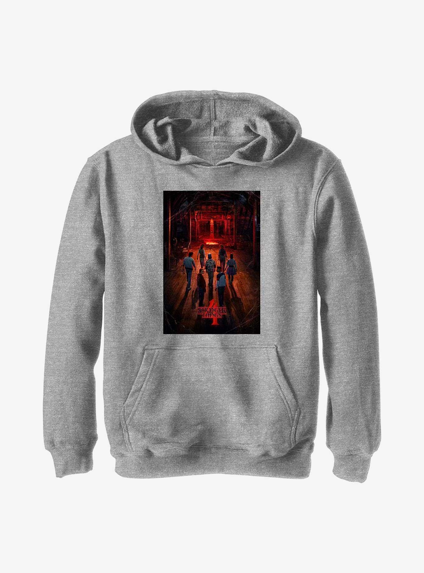 Stranger Things Creel Poster Youth Hoodie, , hi-res