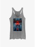 Stranger Things Russia Poster Womens Tank Top, GRAY HTR, hi-res