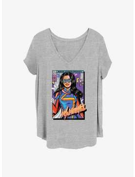Marvel Ms. Marvel Cover Girls Plus T-Shirt, , hi-res