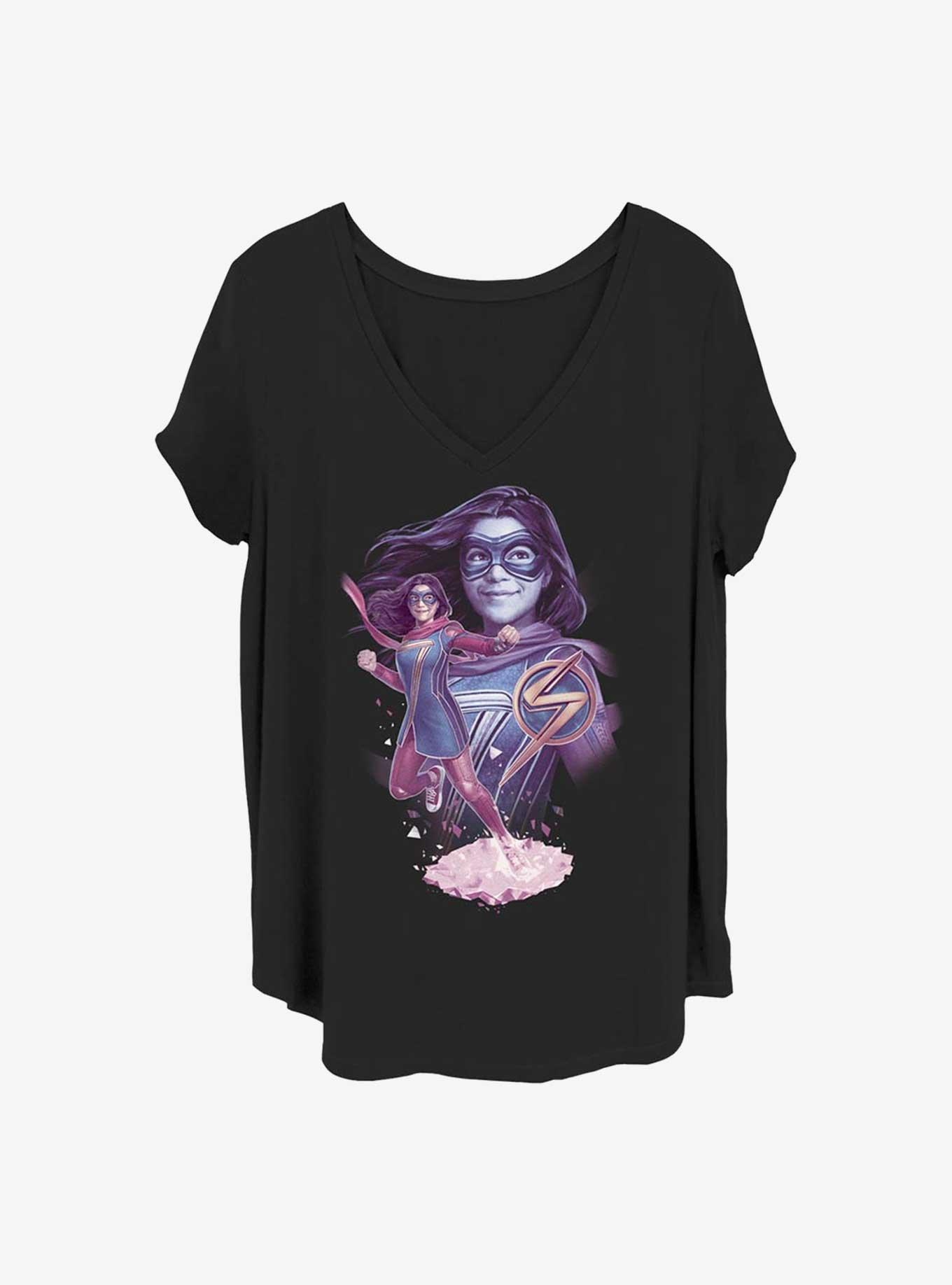 Marvel Ms. Marvel House Of Mirrors Girls Plus T-Shirt, , hi-res