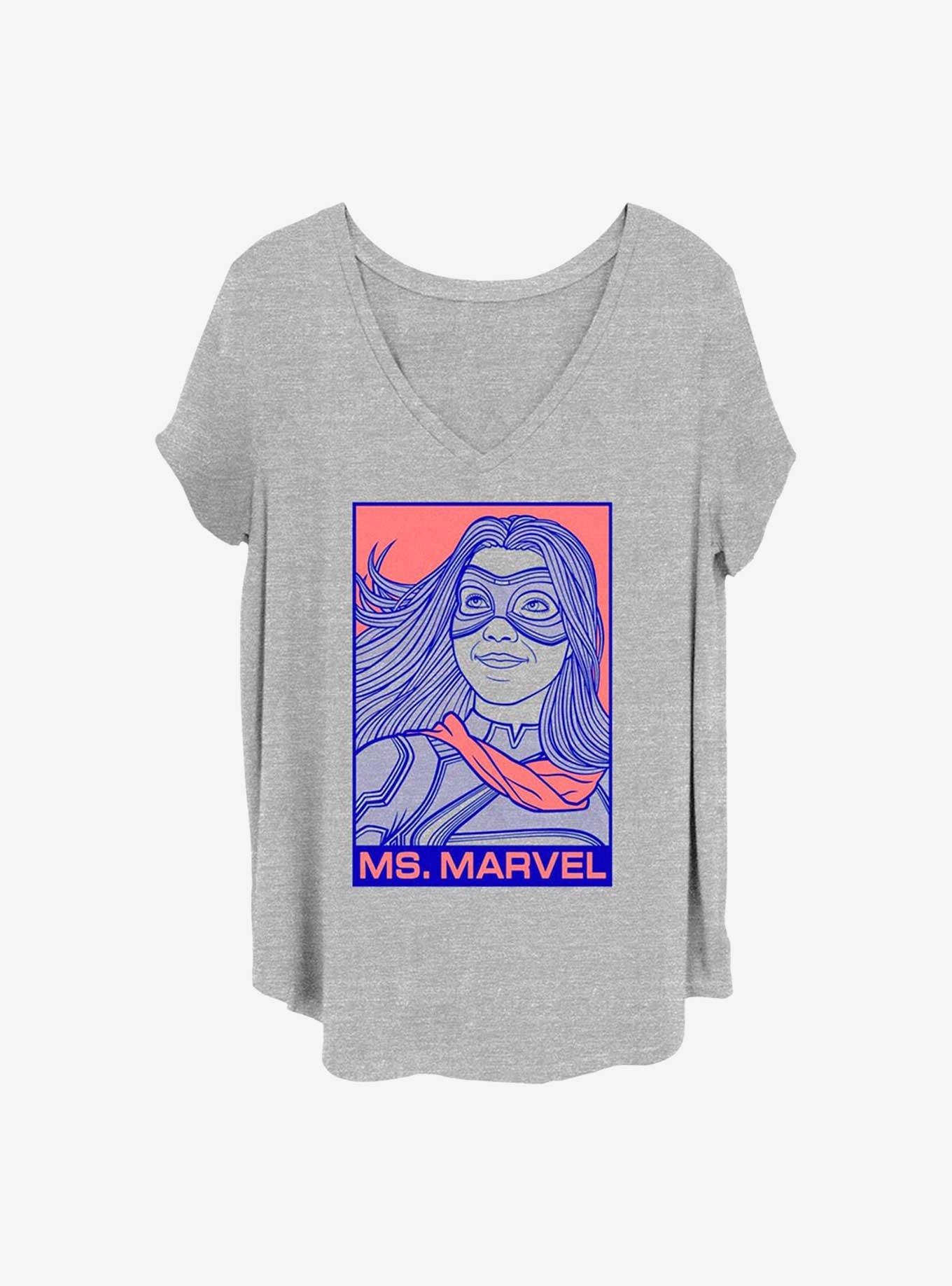 Marvel Ms. Marvel Pop Girls Plus T-Shirt, , hi-res