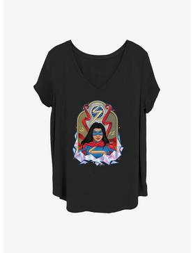 Marvel Ms. Marvel Tombstone Girls Plus T-Shirt, , hi-res