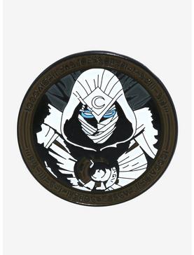 Marvel Moon Knight Circle Portrait Enamel Pin , , hi-res
