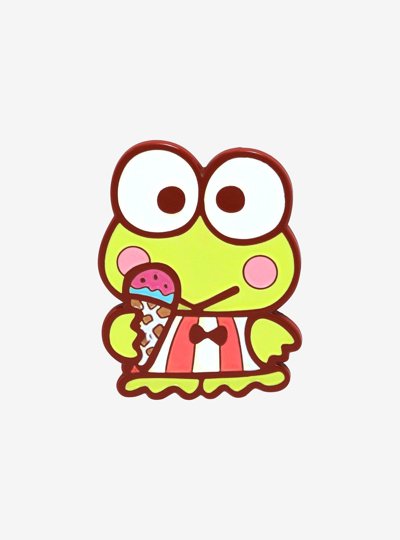 Sanrio Keroppi with Ice Cream Enamel Pin - BoxLunch Exclusive | BoxLunch