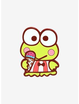 Sanrio Keroppi with Ice Cream Enamel Pin - BoxLunch Exclusive, , hi-res