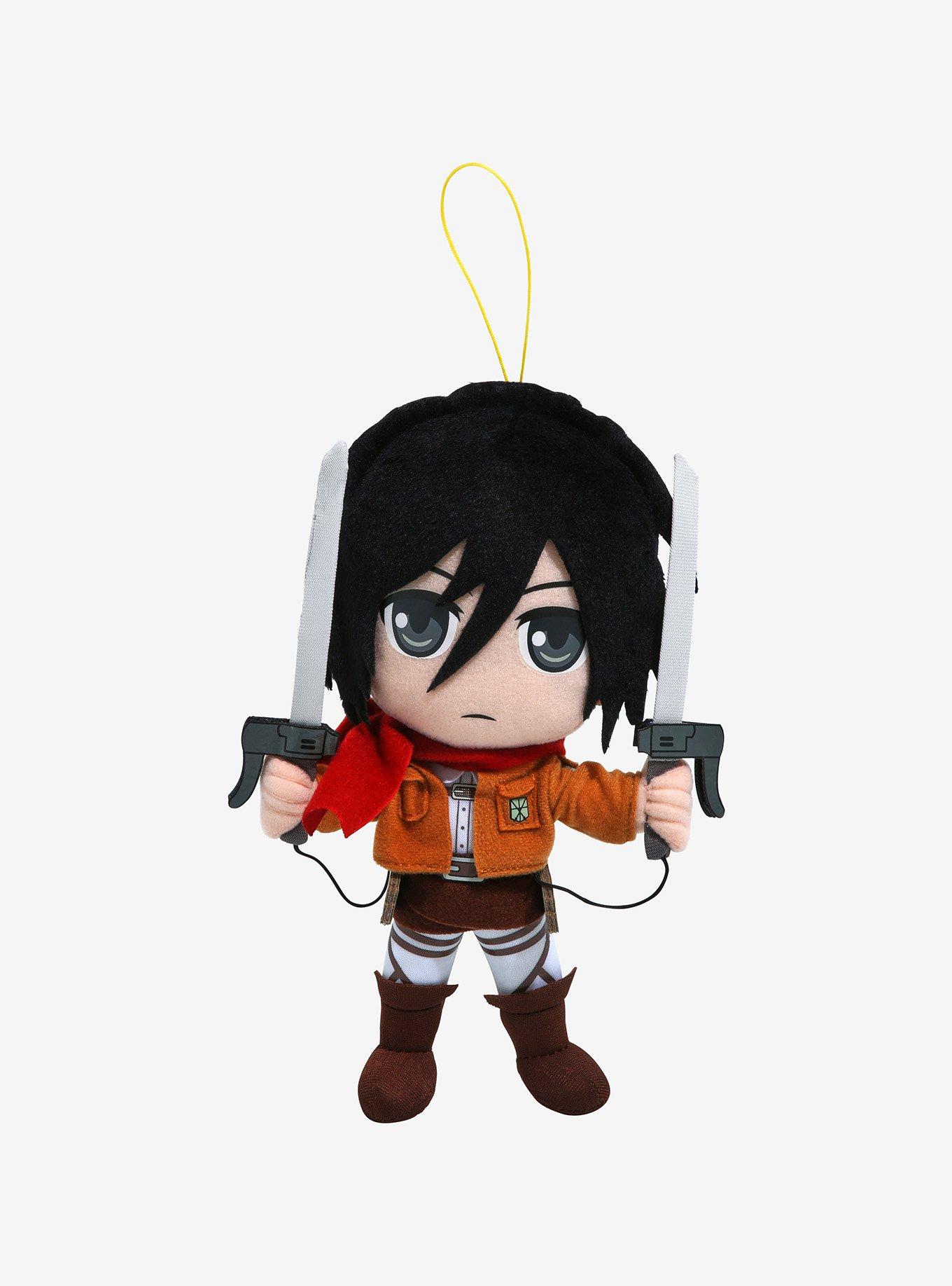 Attack on Titan Mikasa Ackerman 8 Inch Plush, , hi-res