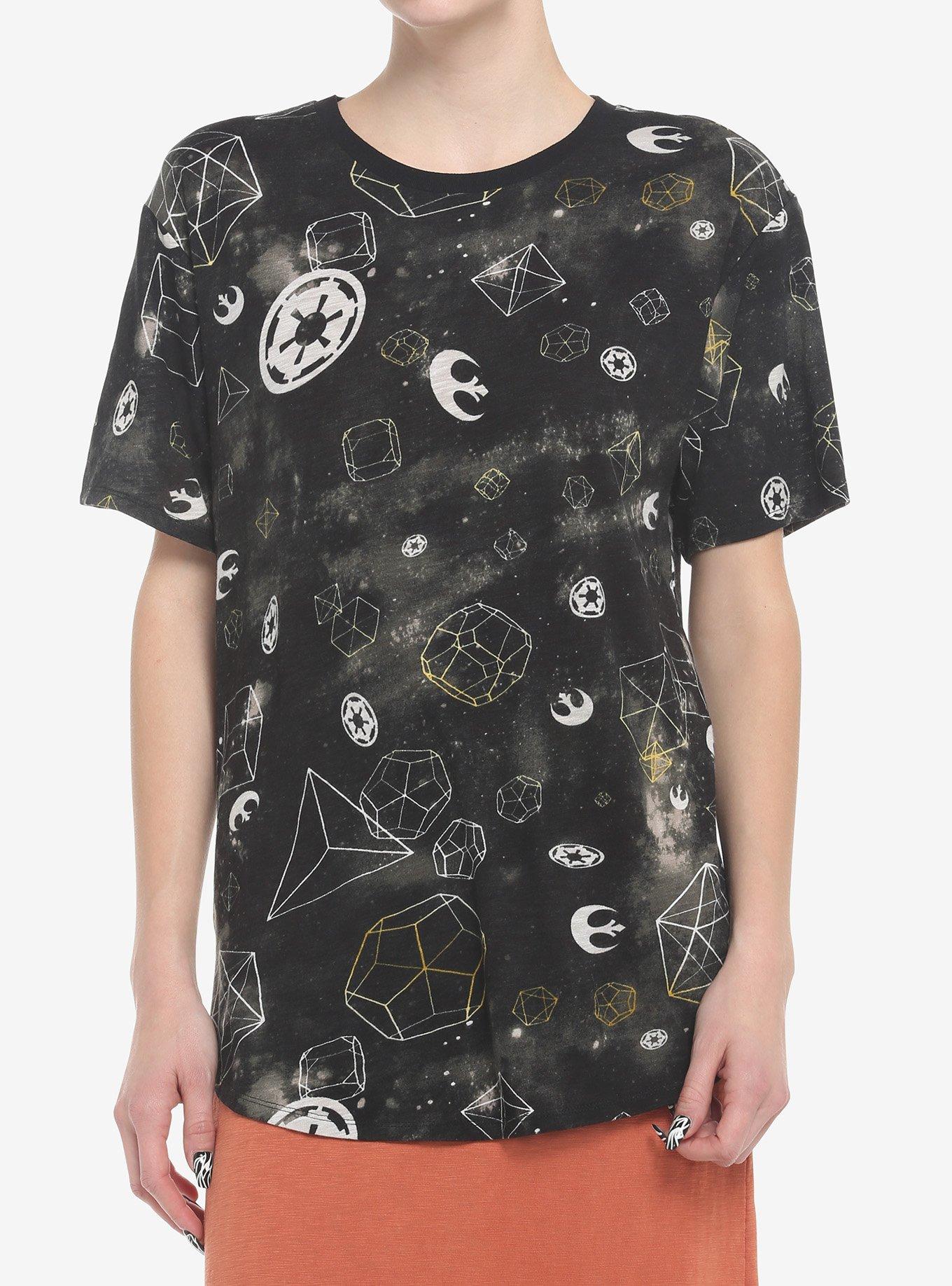 Her Universe Star Wars Icons Tie-Dye Tunic Top, MULTI, hi-res