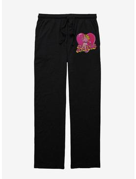 Barbie Logo Heart Pajama Pants, , hi-res