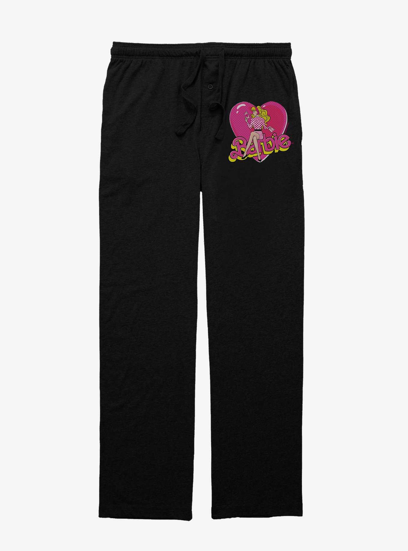 Barbie Logo Heart Pajama Pants, , hi-res
