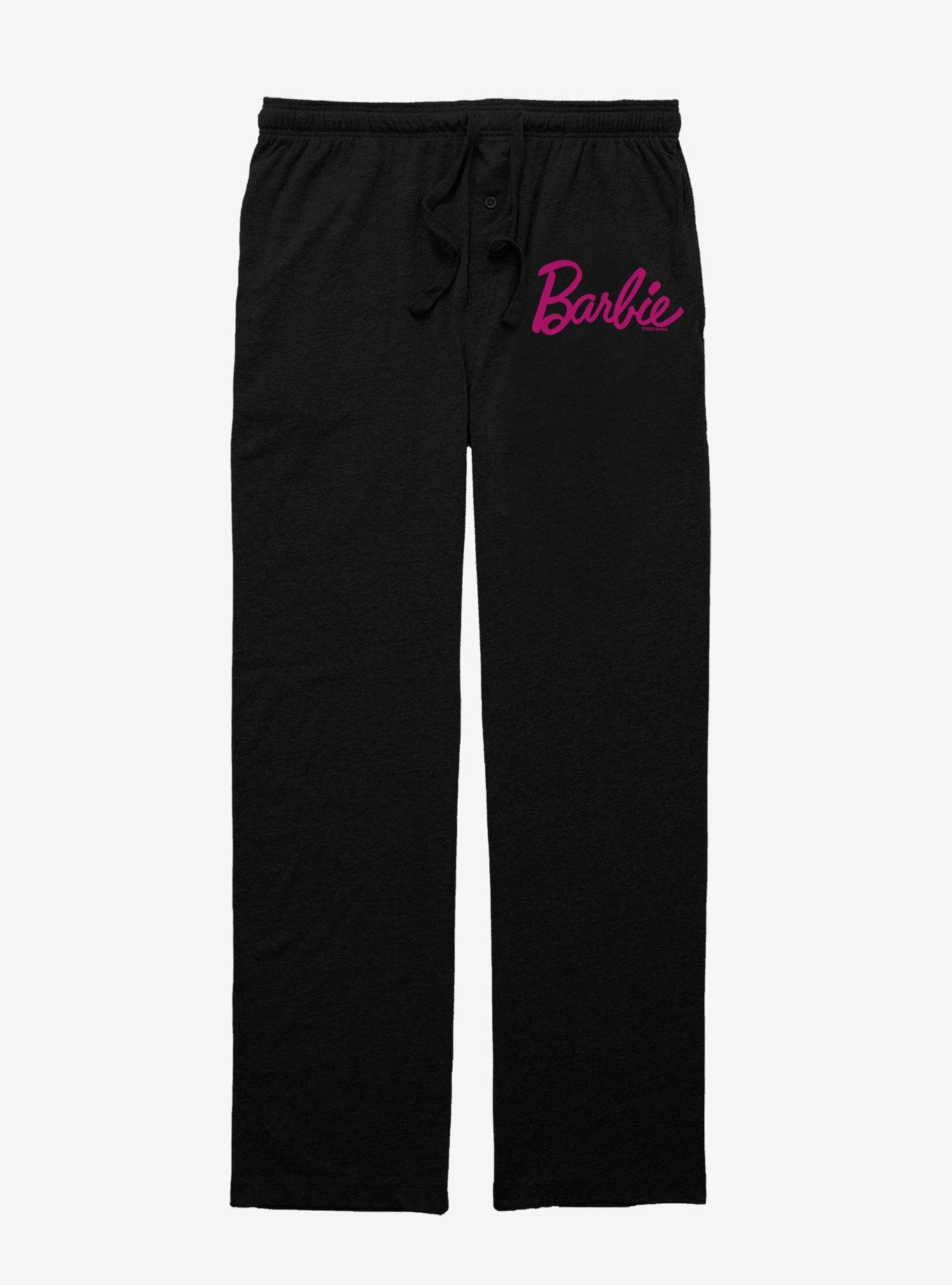 Barbie Stencil Pajama Pants, BLACK, hi-res