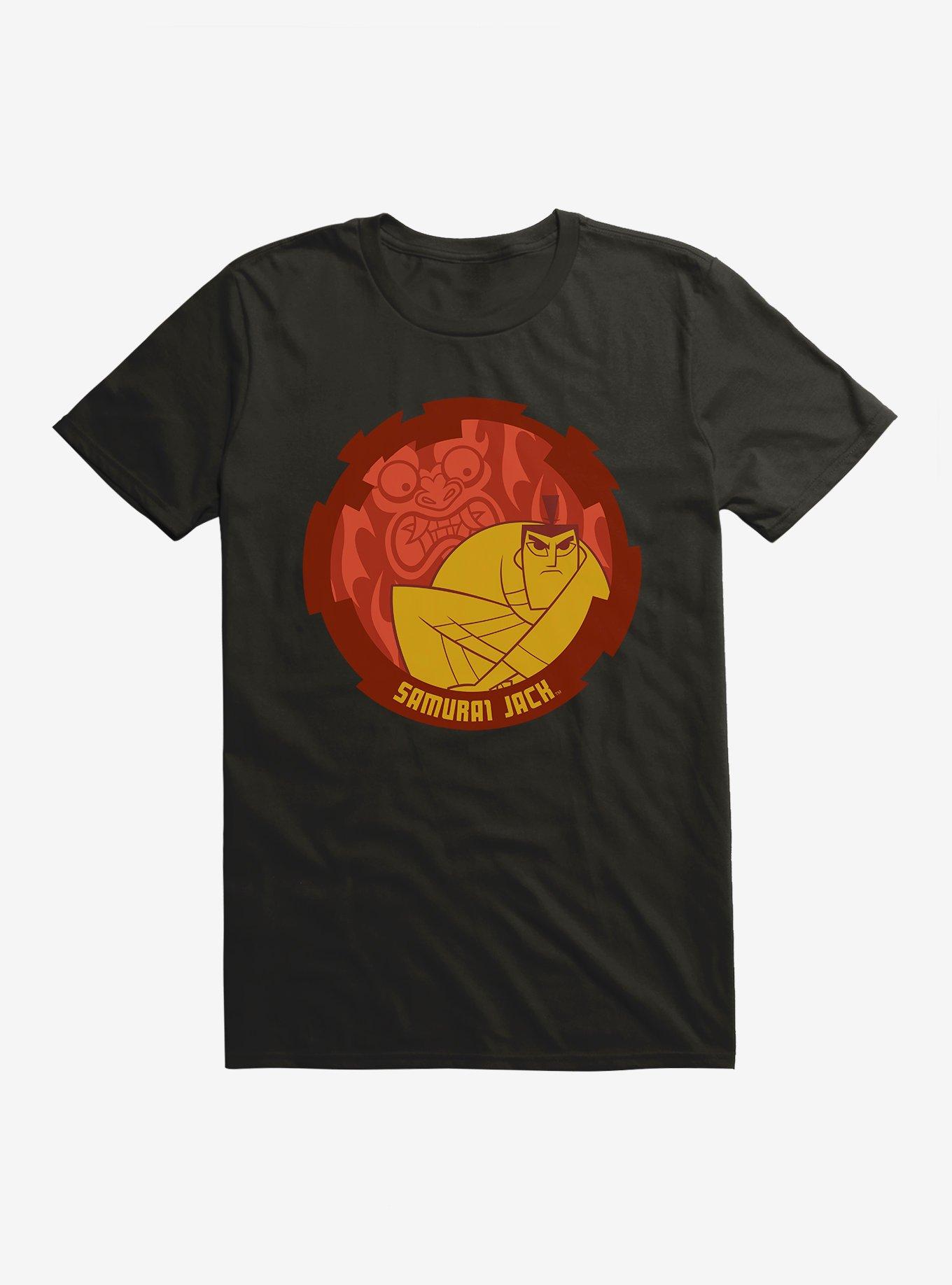 Samurai Jack Aku Behind You T-Shirt, , hi-res