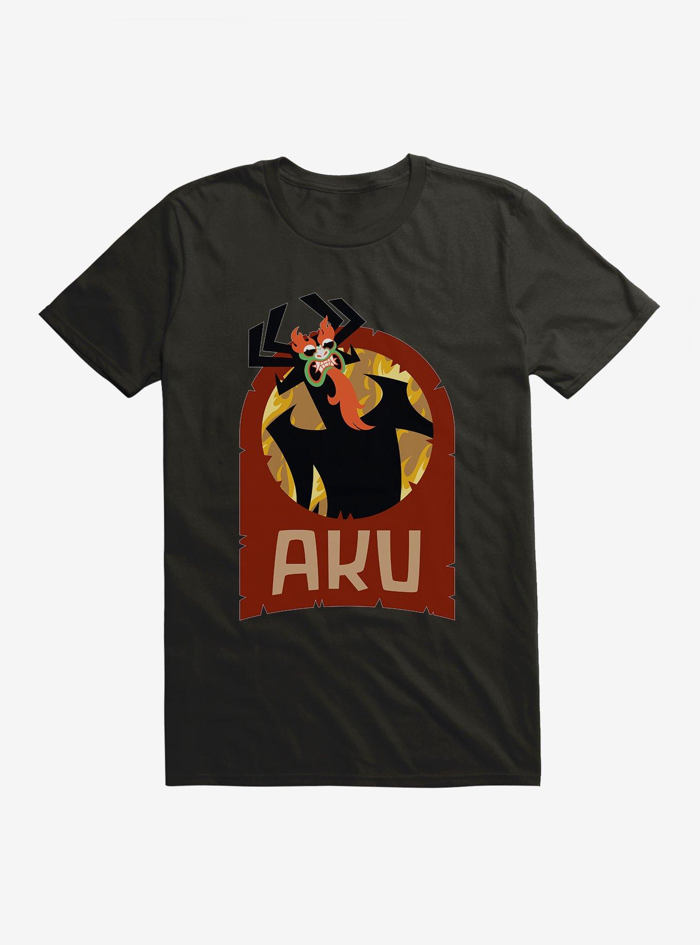 Samurai Jack Aku Rage T-Shirt, BLACK, hi-res