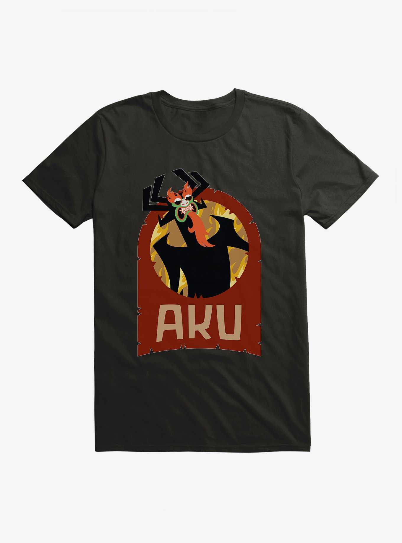 Samurai Jack Aku Rage T-Shirt, BLACK, hi-res