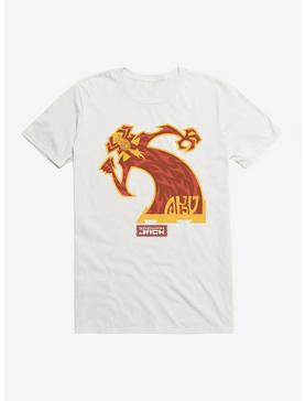 Samurai Jack Aku Silhouette T-Shirt, WHITE, hi-res