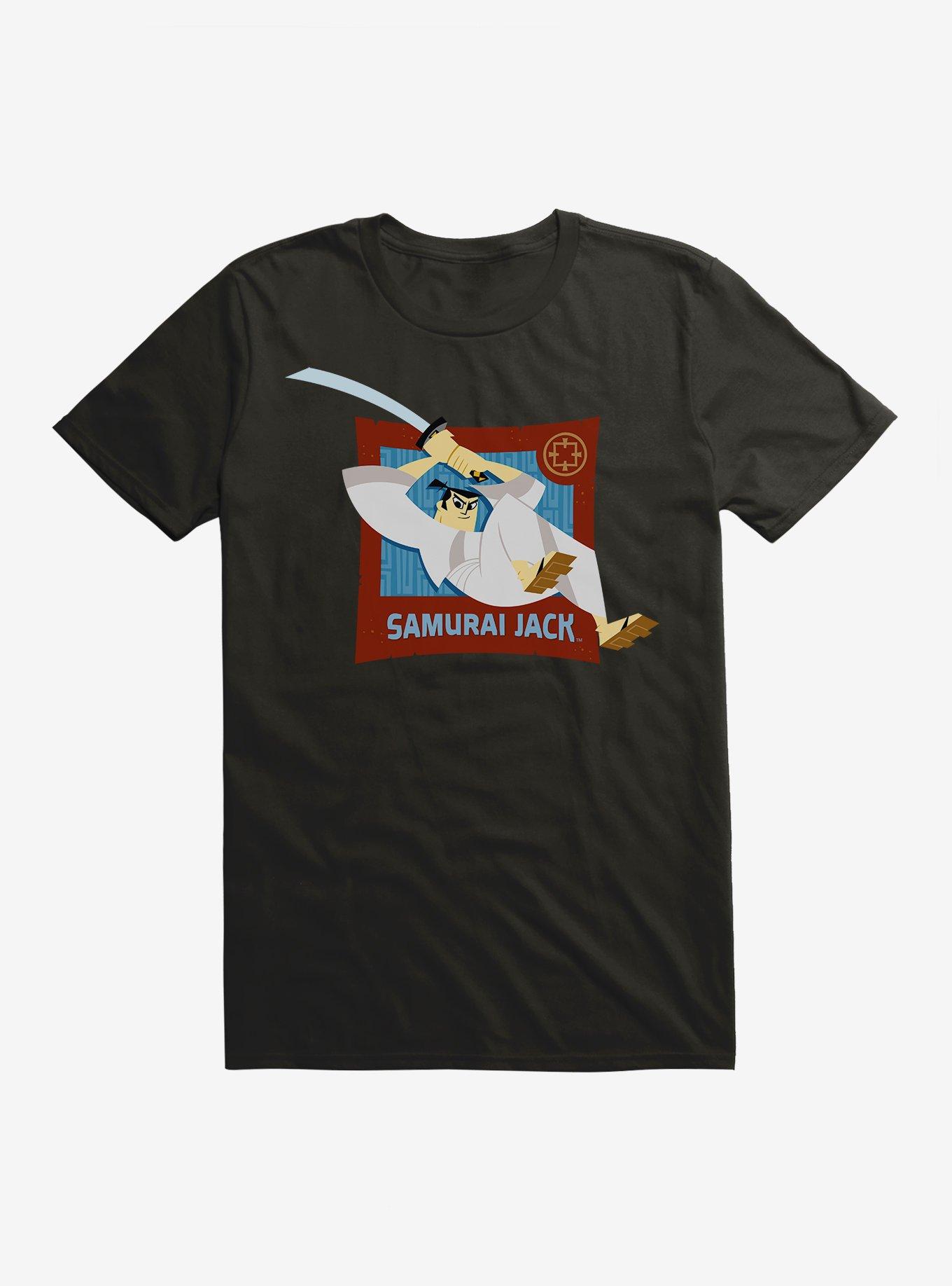 Samurai Jack Leap Into Action T-Shirt