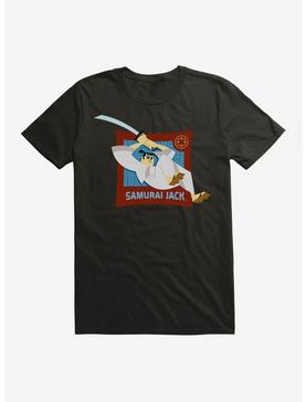 Samurai Jack Leap Into Action T-Shirt, BLACK, hi-res