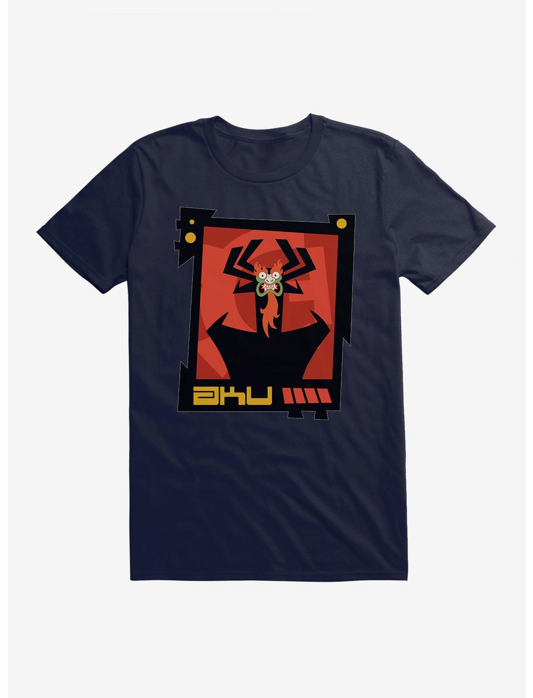 Samurai Jack Aku Stylized Font T-Shirt, , hi-res