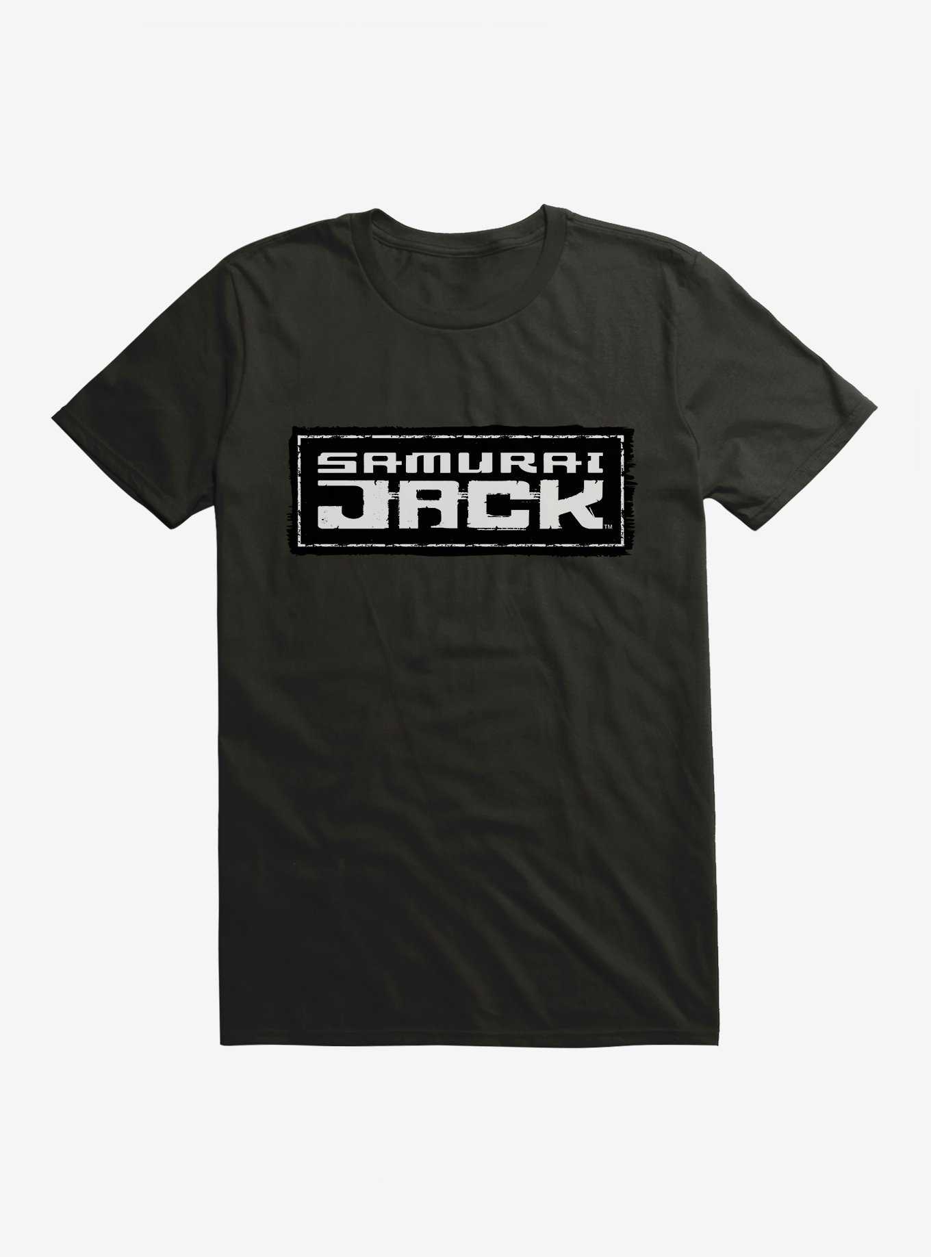 Samurai Jack Bold White Script T-Shirt, , hi-res