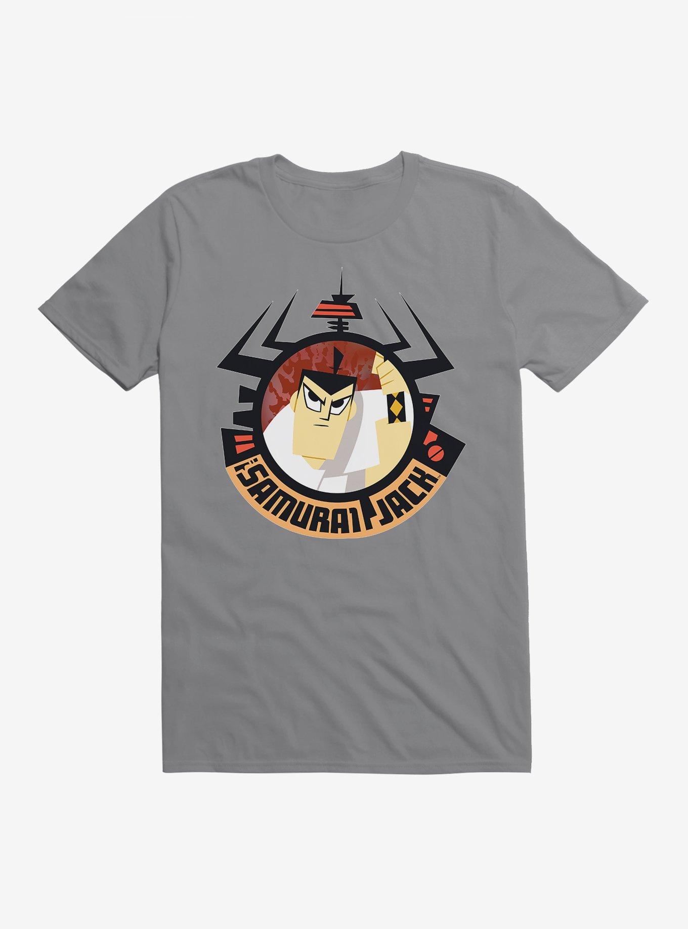 Samurai Jack Magic Sword Stance T-Shirt, STORM GREY, hi-res