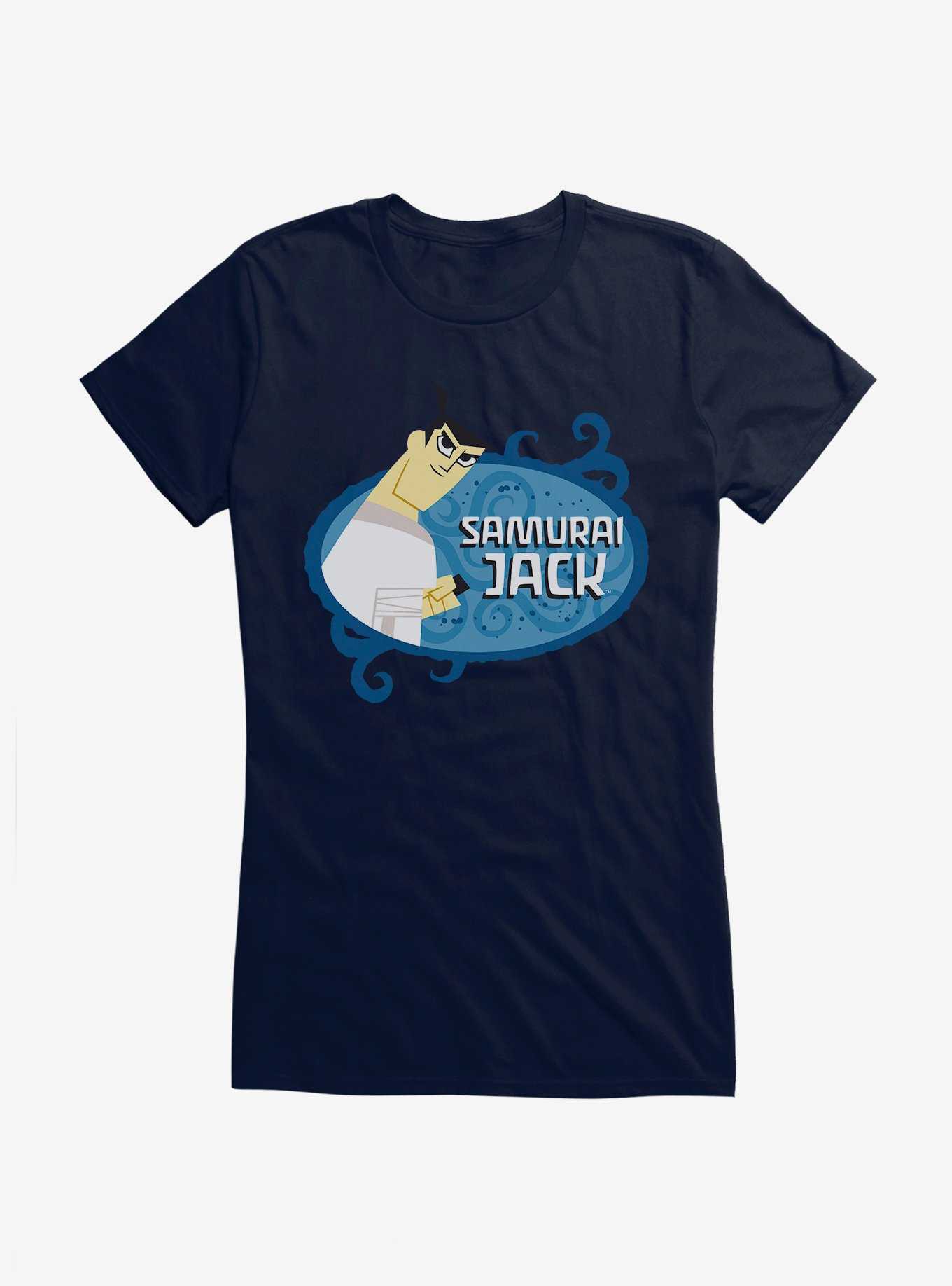 Samurai Jack Bold Font Girls T-Shirt, , hi-res