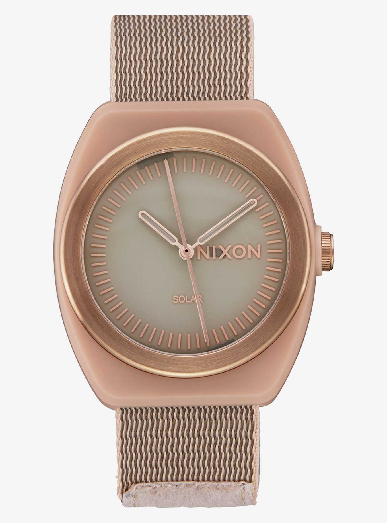 Nixon Light-Wave Light Pink Rose Gold Watch, , hi-res