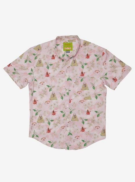 Team Pink Pokemon Pattern New 2023 Hawaiian Shirt - Owl Fashion Shop