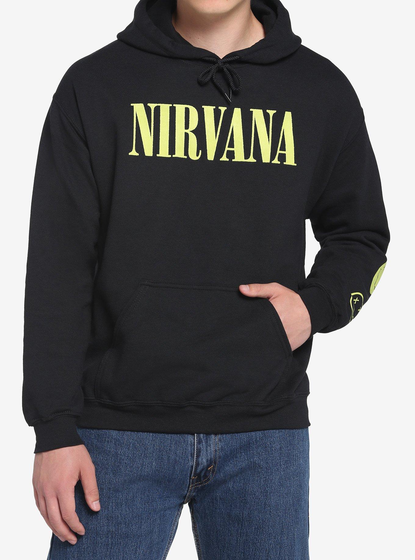 Hot topic 2025 nirvana hoodie