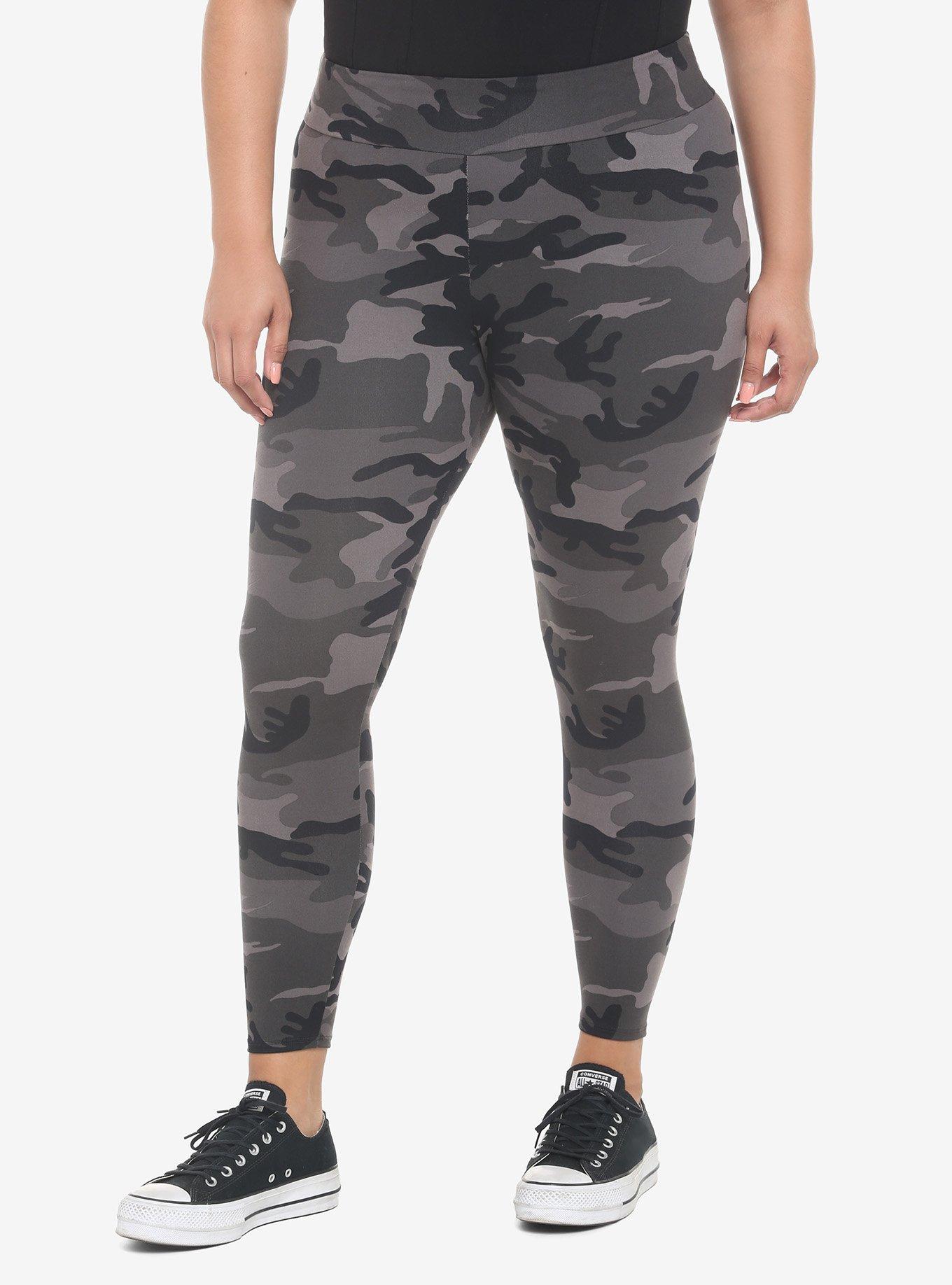 Her Universe Dark Camouflage Leggings Plus Size