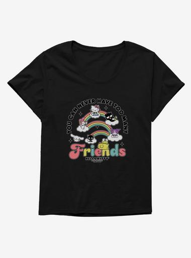 Hello Kitty & Friends Many Friends Womens T-Shirt Plus Size
