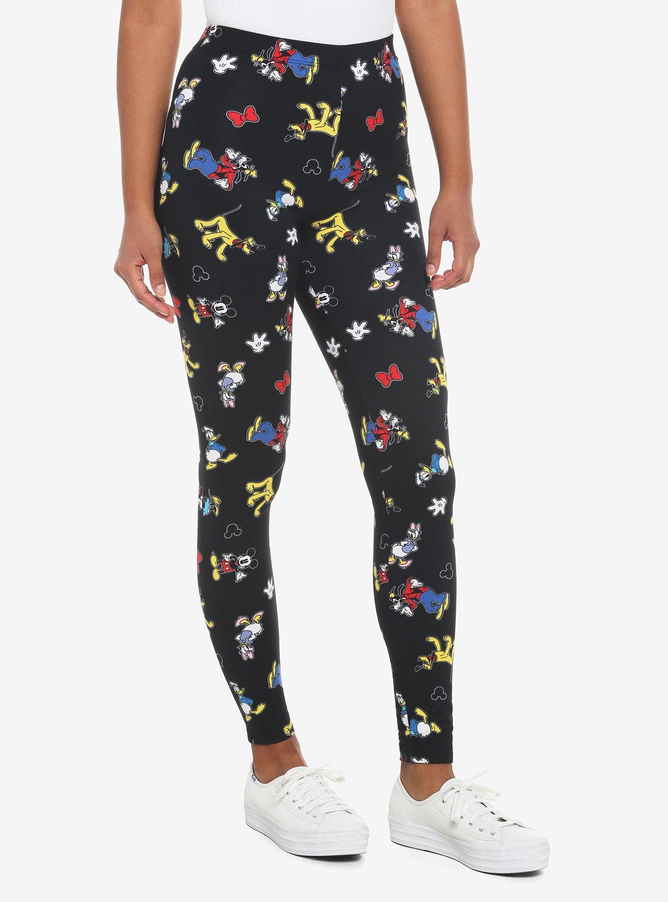 Disney 10-11 Years Mickey Mouse Leggings