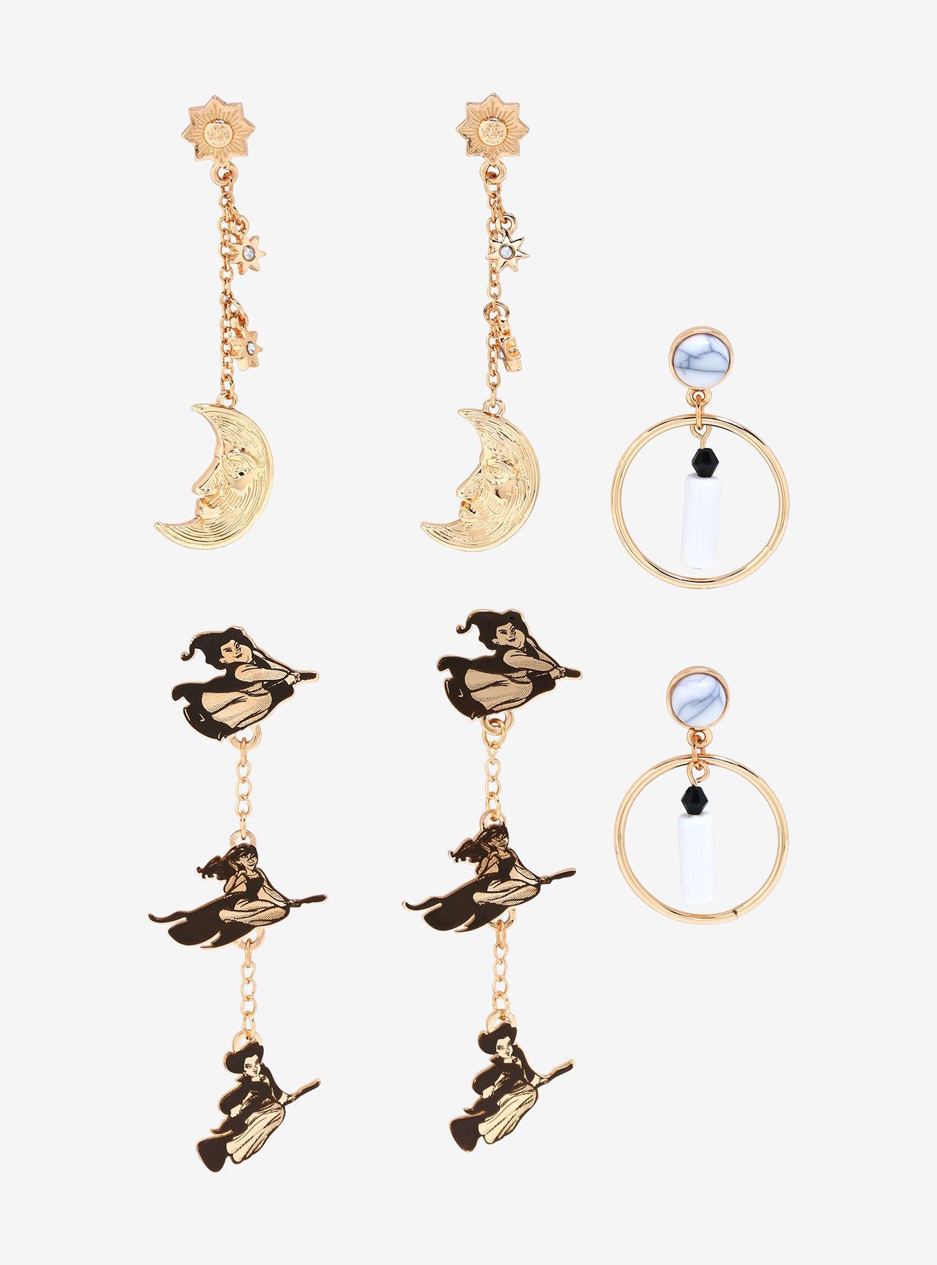 Disney Hocus Pocus Sanderson Sisters Earring Set BoxLunch Exclusive