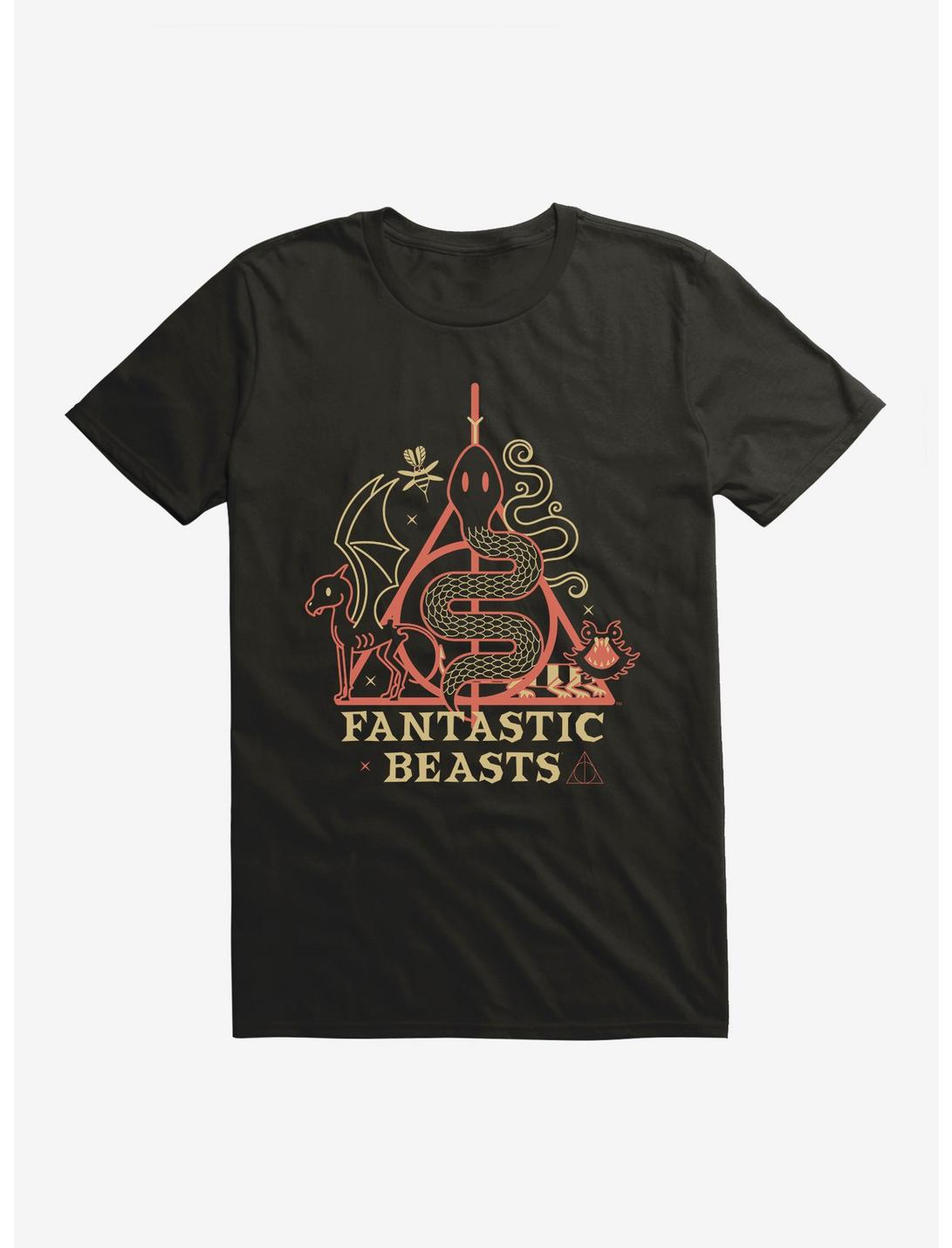 Fantastic Beasts And Where To Find Them Deathly Hallows Serpent T-Shirt, , hi-res