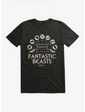 Fantastic Beasts: The Crimes Of Grindelwald Luggage Creature Icons T-Shirt, , hi-res