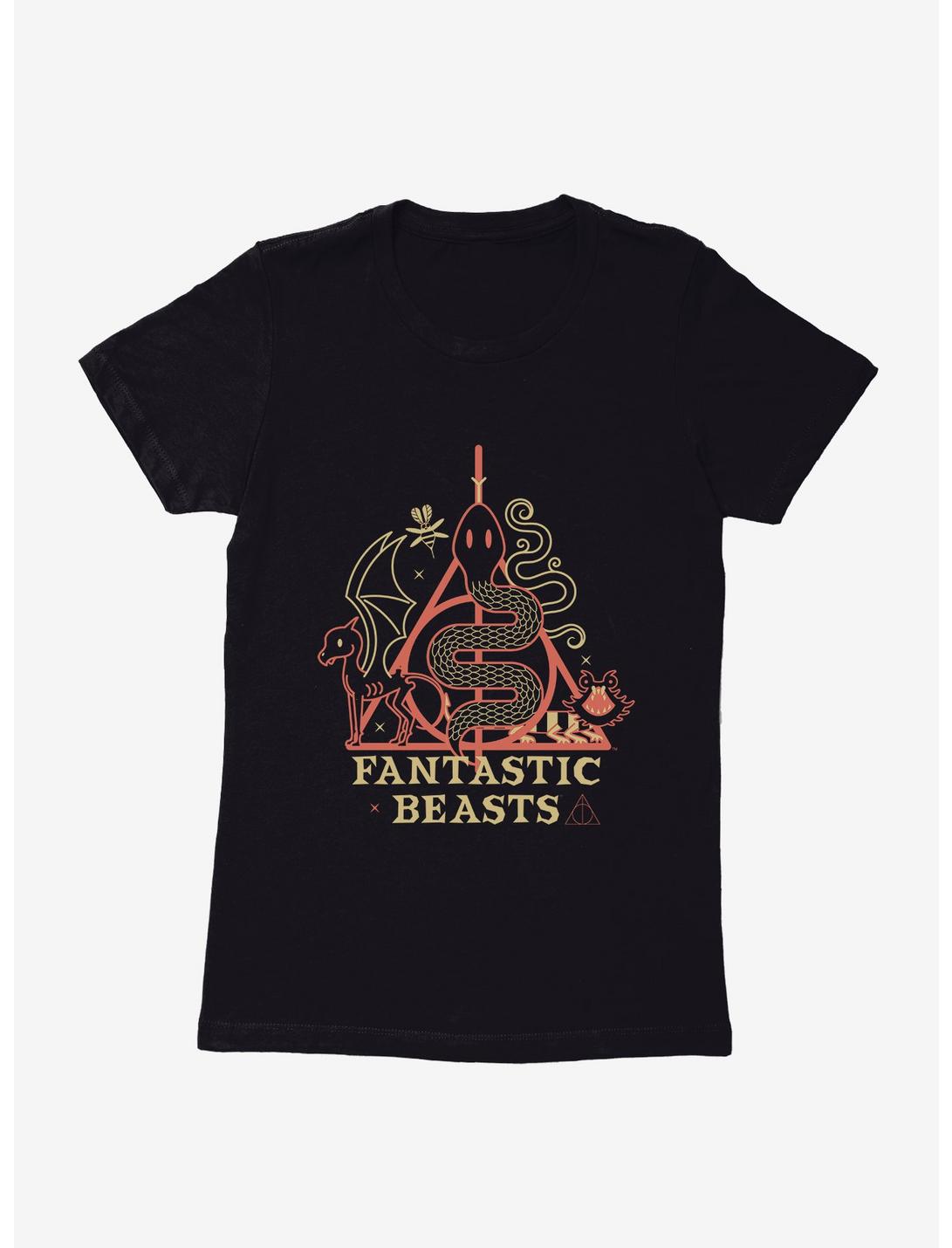 Fantastic Beasts And Where To Find Them Deathly Hallows Serpent Womens T-Shirt, , hi-res