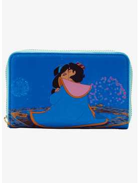 Loungefly Disney Aladdin Iconic Scenes Zipper Wallet, , hi-res