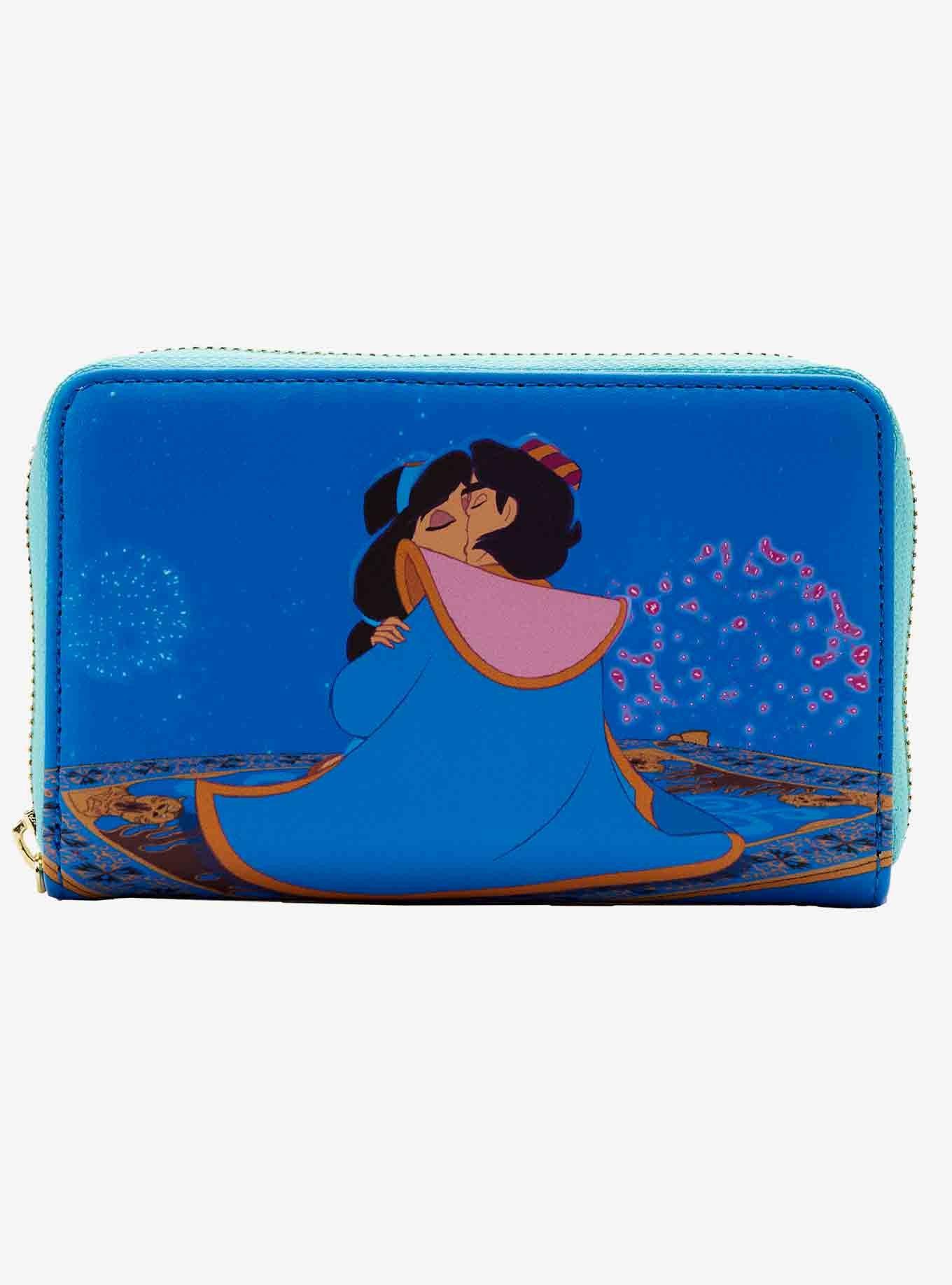 Loungefly Disney Aladdin Iconic Scenes Zipper Wallet, , hi-res