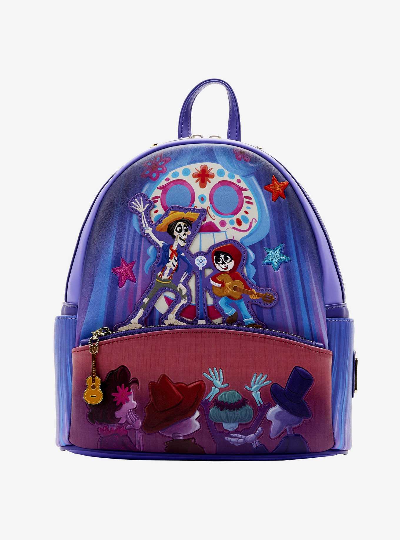 Loungefly Disney Pixar Coco Poco Loco Mini Backpack, , hi-res