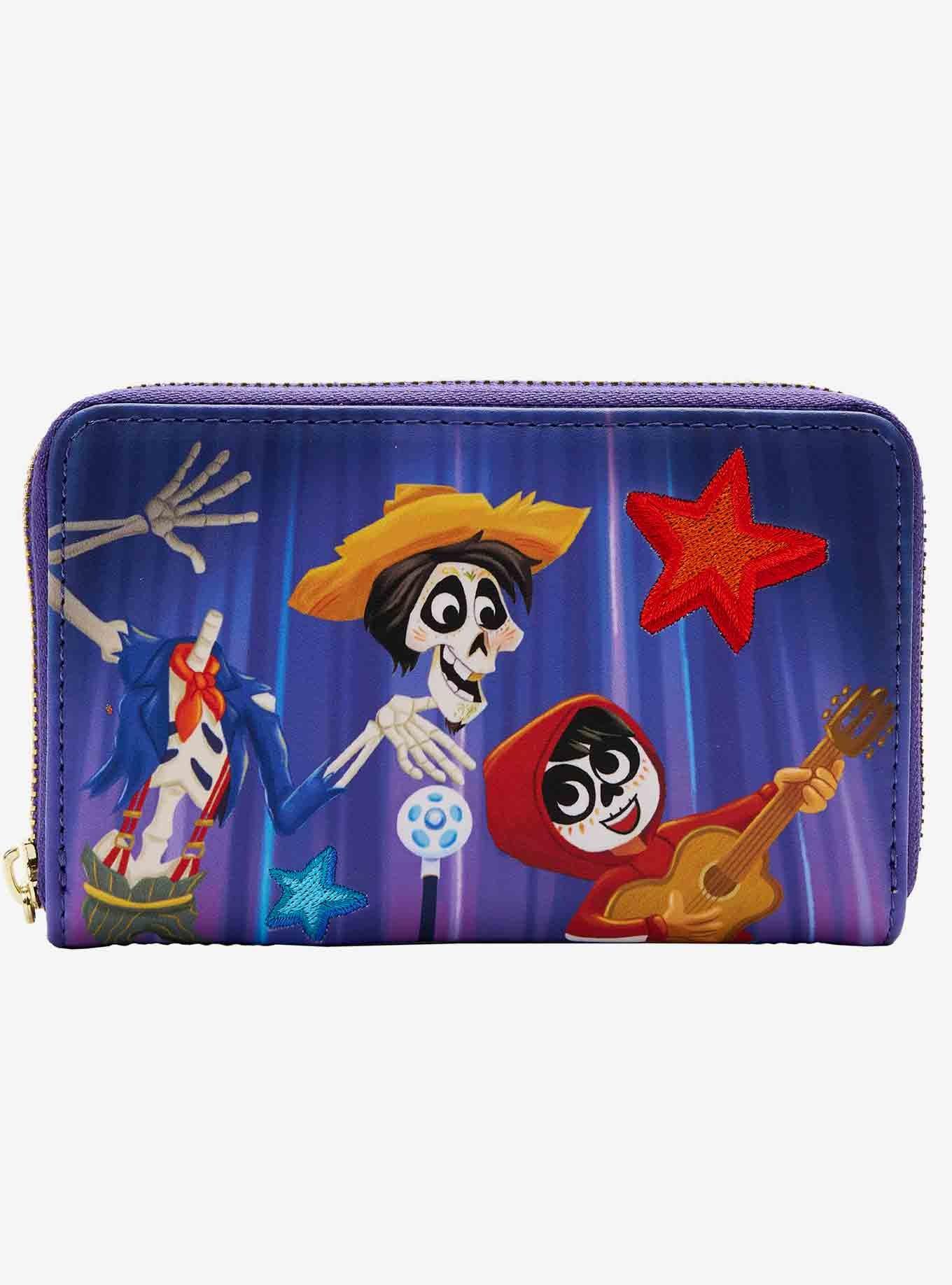 Loungefly Disney Pixar Coco Miguel & Hector Performance Zipper Wallet, , hi-res