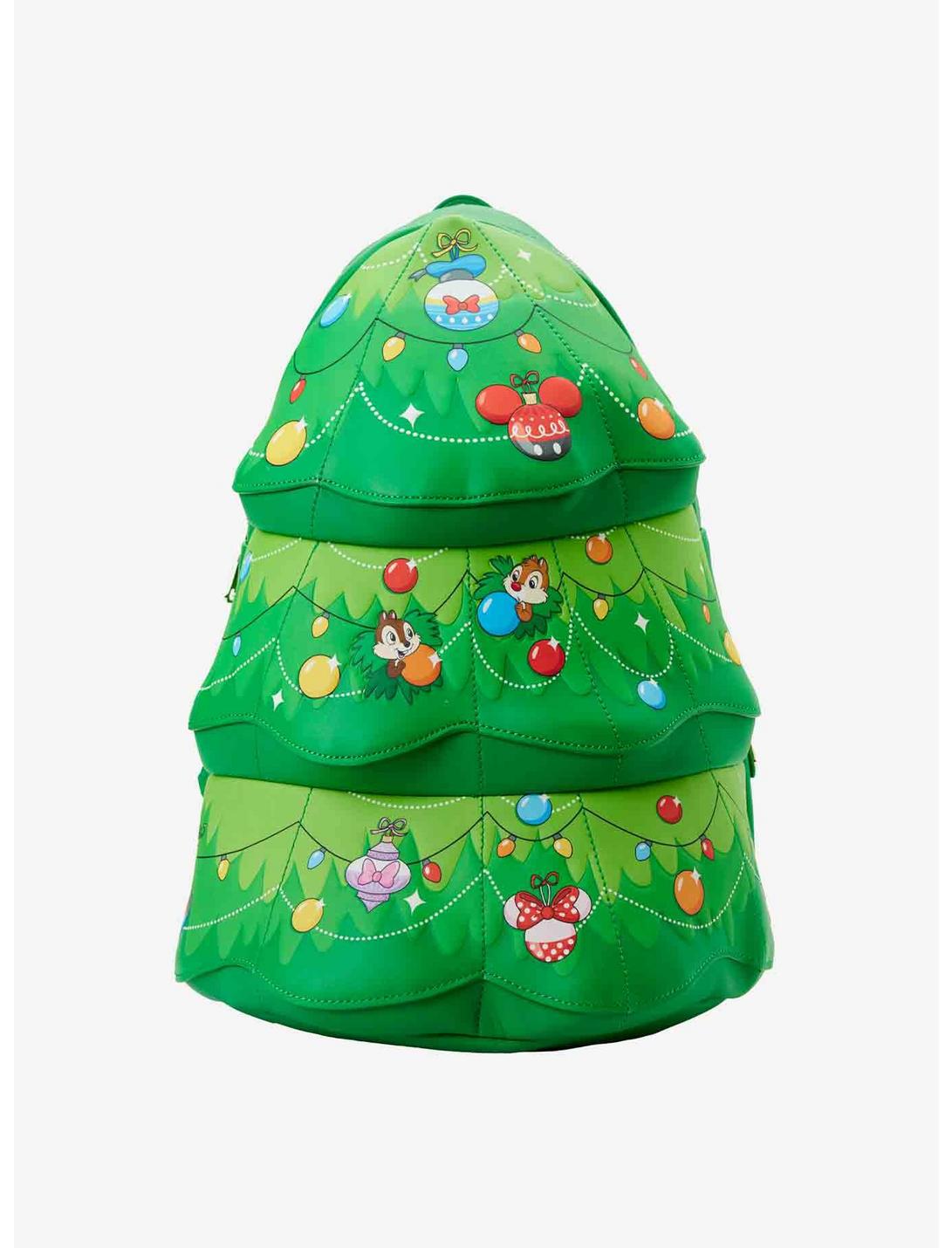 Loungefly Disney Chip 'N Dale Christmas Tree Mini Backpack, , hi-res