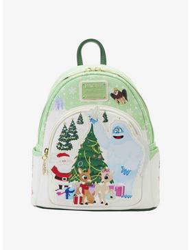 Loungefly Rudolph The Red-Nosed Reindeer Glow-In-The-Dark Mini Backpack, , hi-res