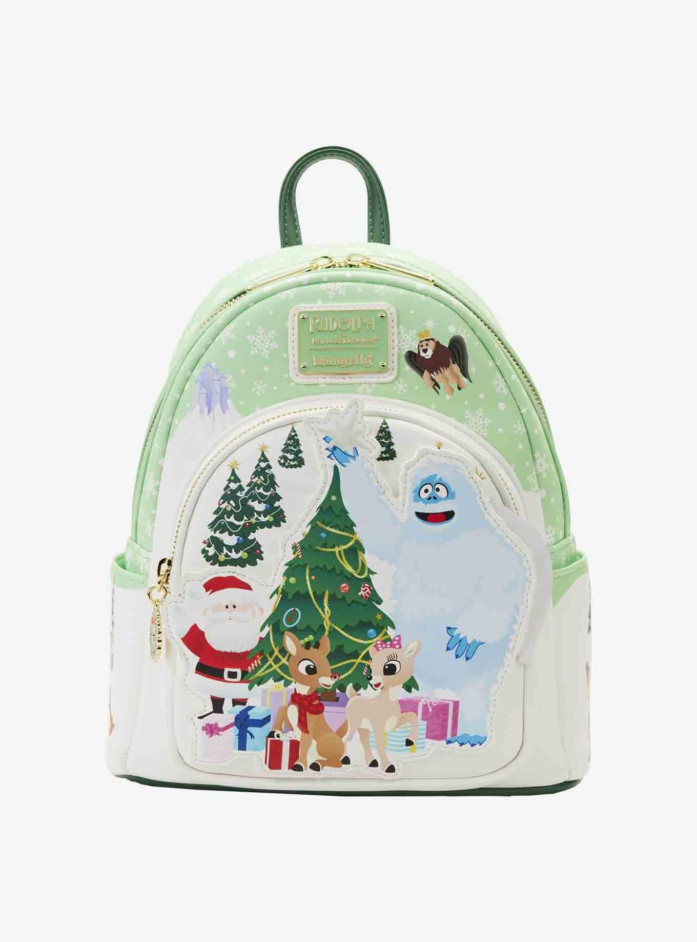 Loungefly Rudolph The Red-Nosed Reindeer Glow-In-The-Dark Mini Backpack, , hi-res