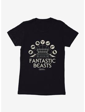 Fantastic Beasts: The Crimes Of Grindelwald Luggage Creature Icons Womens T-Shirt, , hi-res