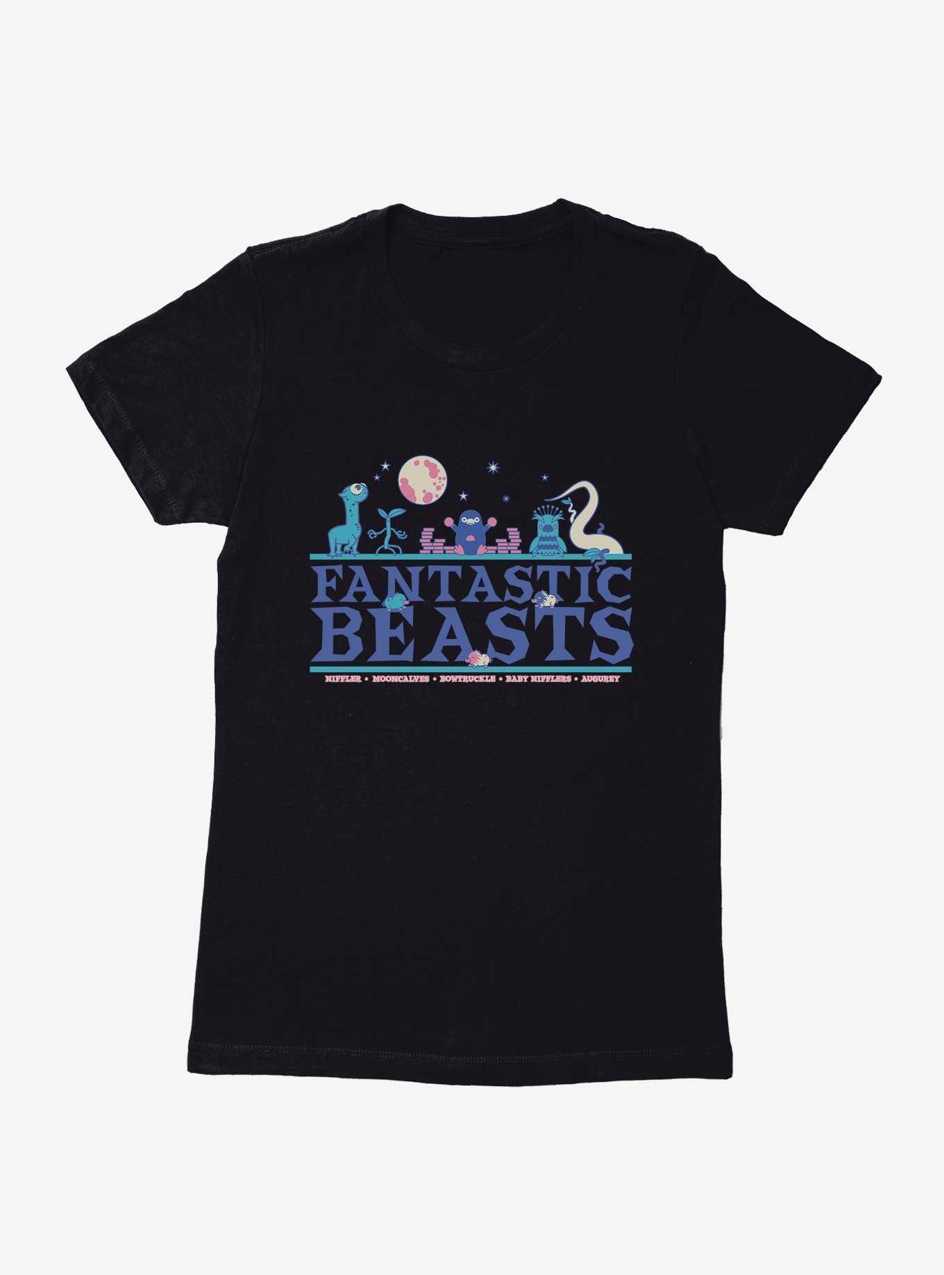 Fantastic Beasts And Where To Find Them Moon Beasts Womens T-Shirt, , hi-res