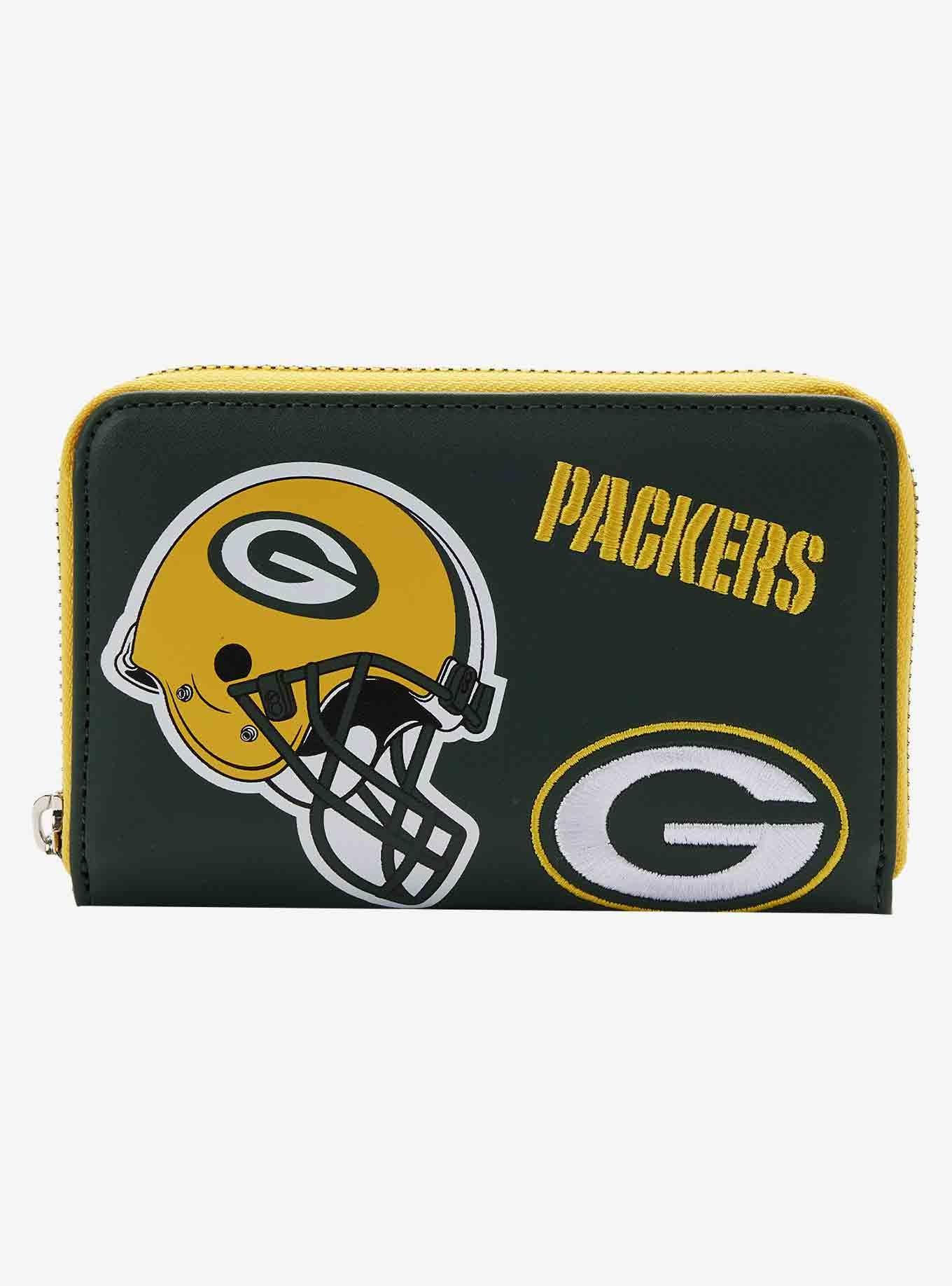 Loungefly NFL Green Bay Packers Icon Zipper Wallet Her Universe