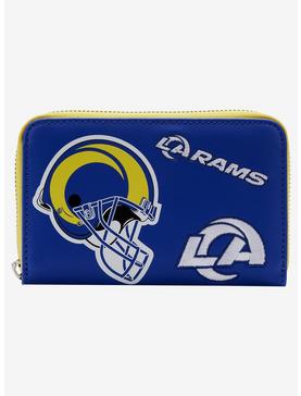 Loungefly NFL LA Rams Icon Zipper Wallet, , hi-res