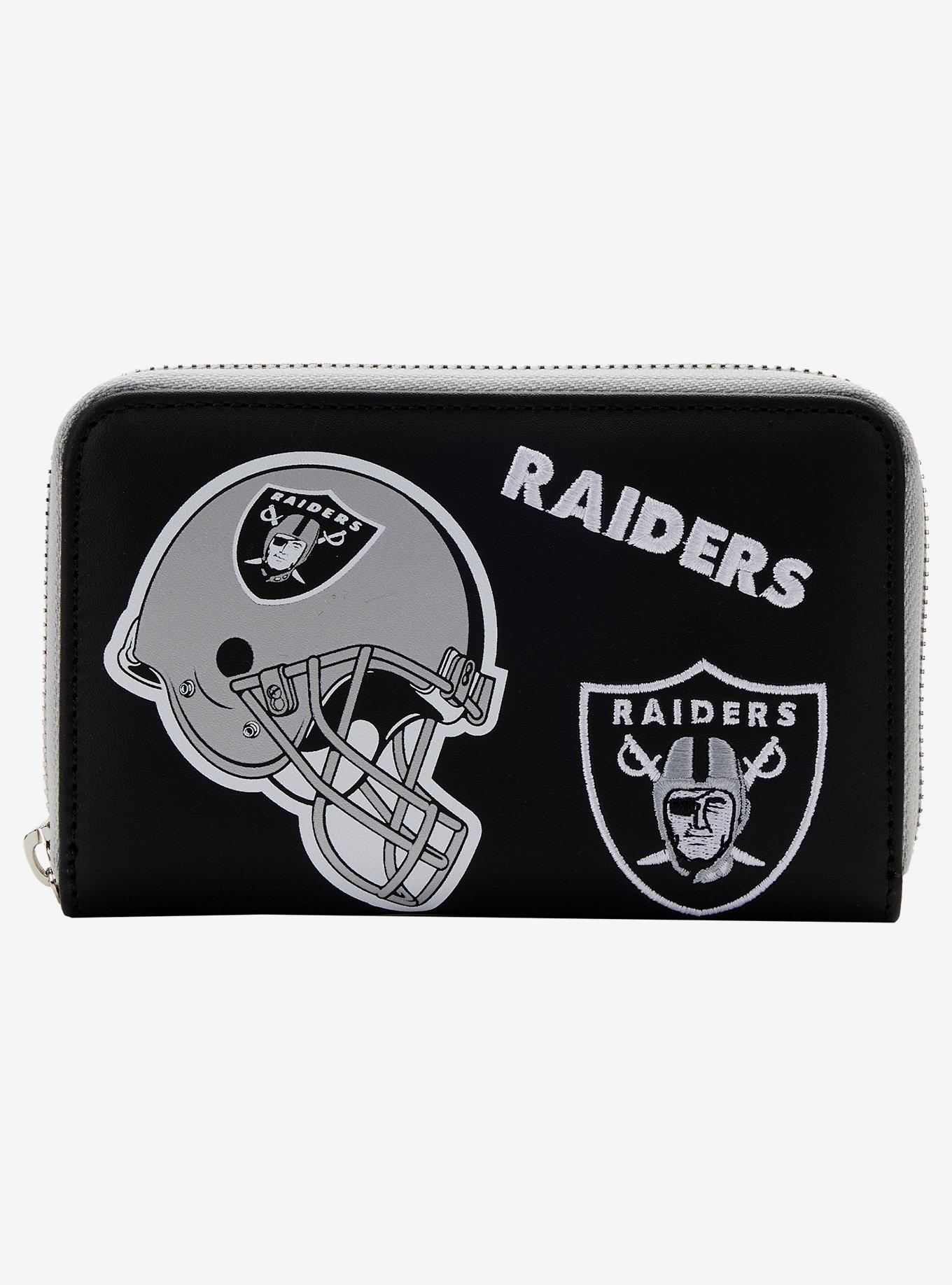 Loungefly NFL Las Vegas Raiders Icon Zipper Wallet, , hi-res