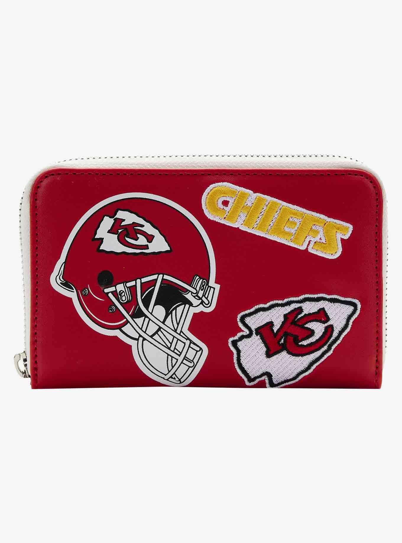 Loungefly NFL Kansas City Chiefs Icon Zipper Wallet, , hi-res