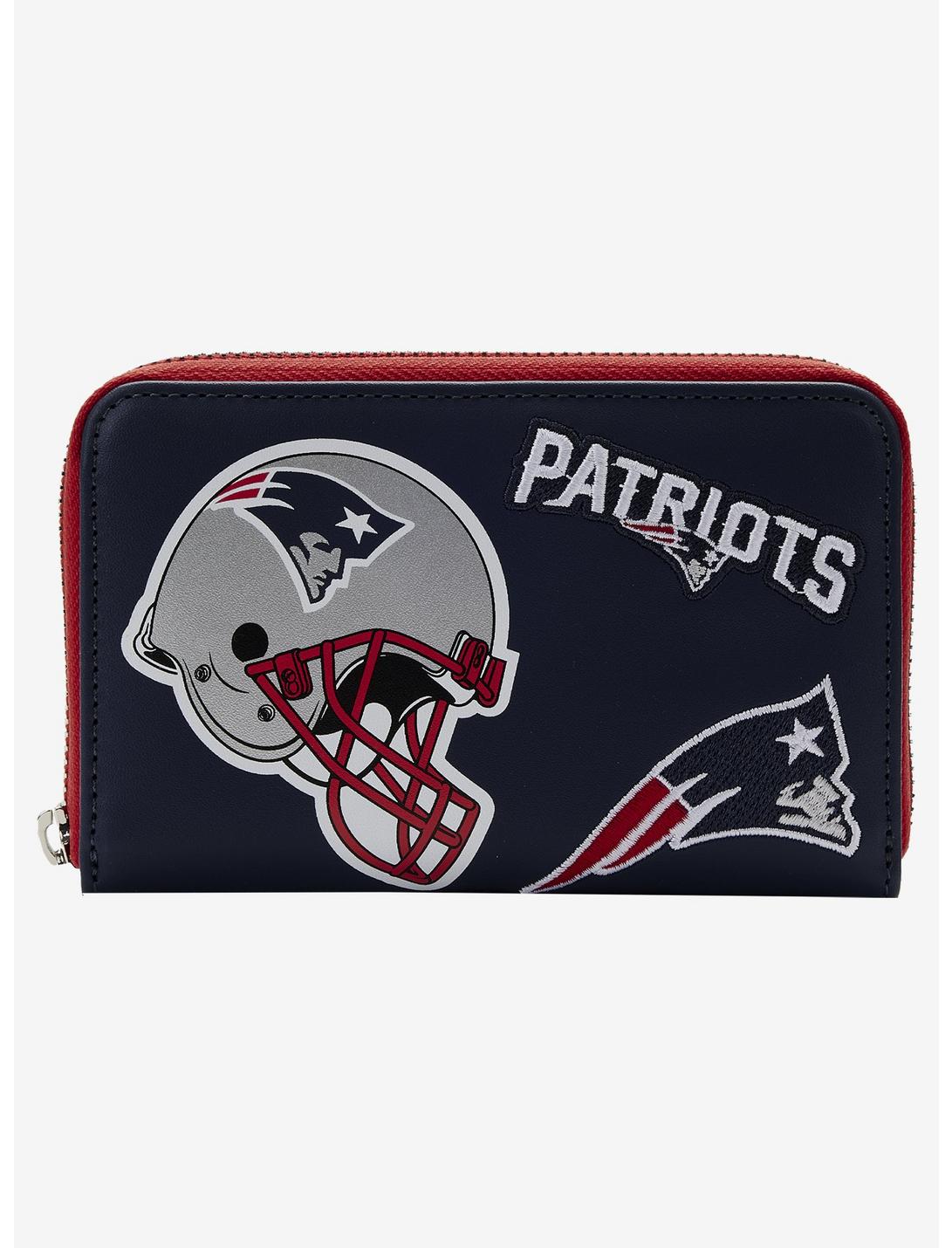 Loungefly NFL New England Patriots Icon Zipper Wallet, , hi-res